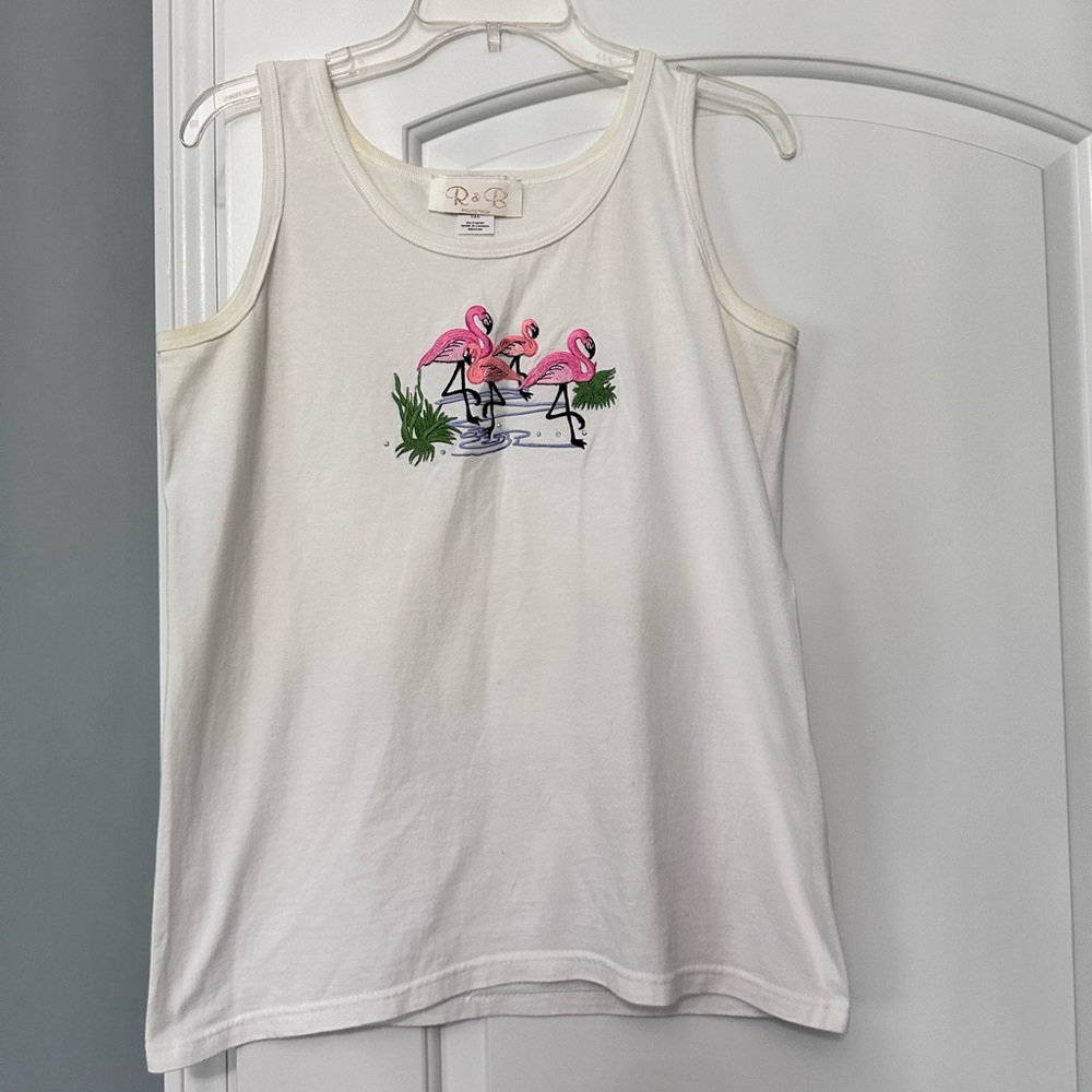 R&B Flamingo Tank Top - Picture 6 of 6